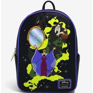 Loungefly Disney Snow White and the Seven Dwarfs Evil Queen Mini Backpack NWT